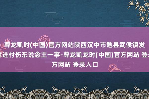尊龙凯时(中国)官方网站陕西汉中市勉县武侯镇发生野猪进村伤东说念主一事-尊龙凯龙时(中国)官方网站 登录入口